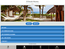 Tablet Screenshot of eldoradomaromaresort.com